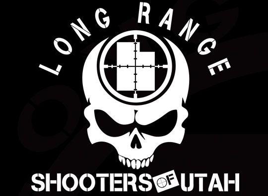 Shooter Logo - LRSU Skull Decal Vinyl 6 & 12