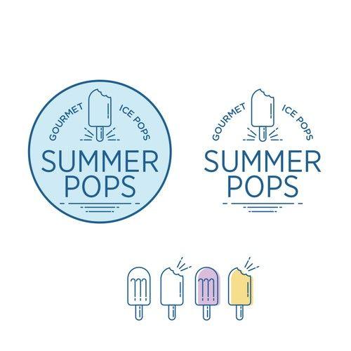 Popsicle Logo - New Gourmet Ice Popsicle business needs a great logo and business ...