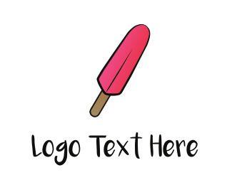 Popsicle Logo - Pink Popsicle Logo