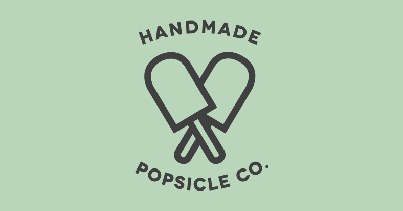 Popsicle Logo - Handmade Popsicle Co