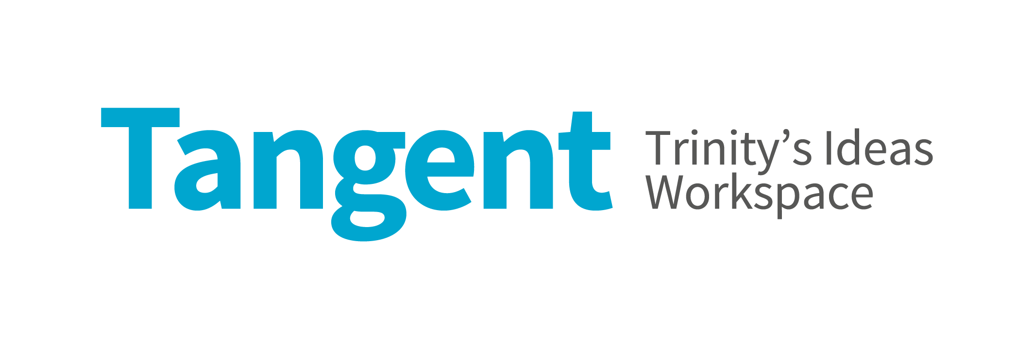 Tangent Logo - Publications & Branding, Trinity's Ideas Workspace