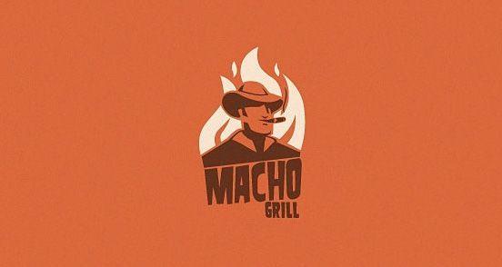 Macho Logo - Macho Grill. Identity. Best logo design, Corporate logo design