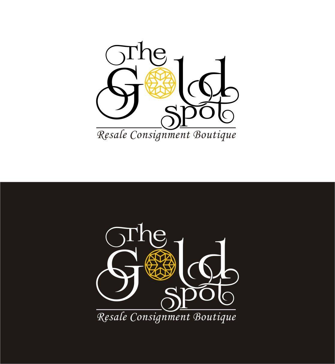 Resale Logo - Modern, Feminine, Boutique Logo Design for The Gold spot Resale ...