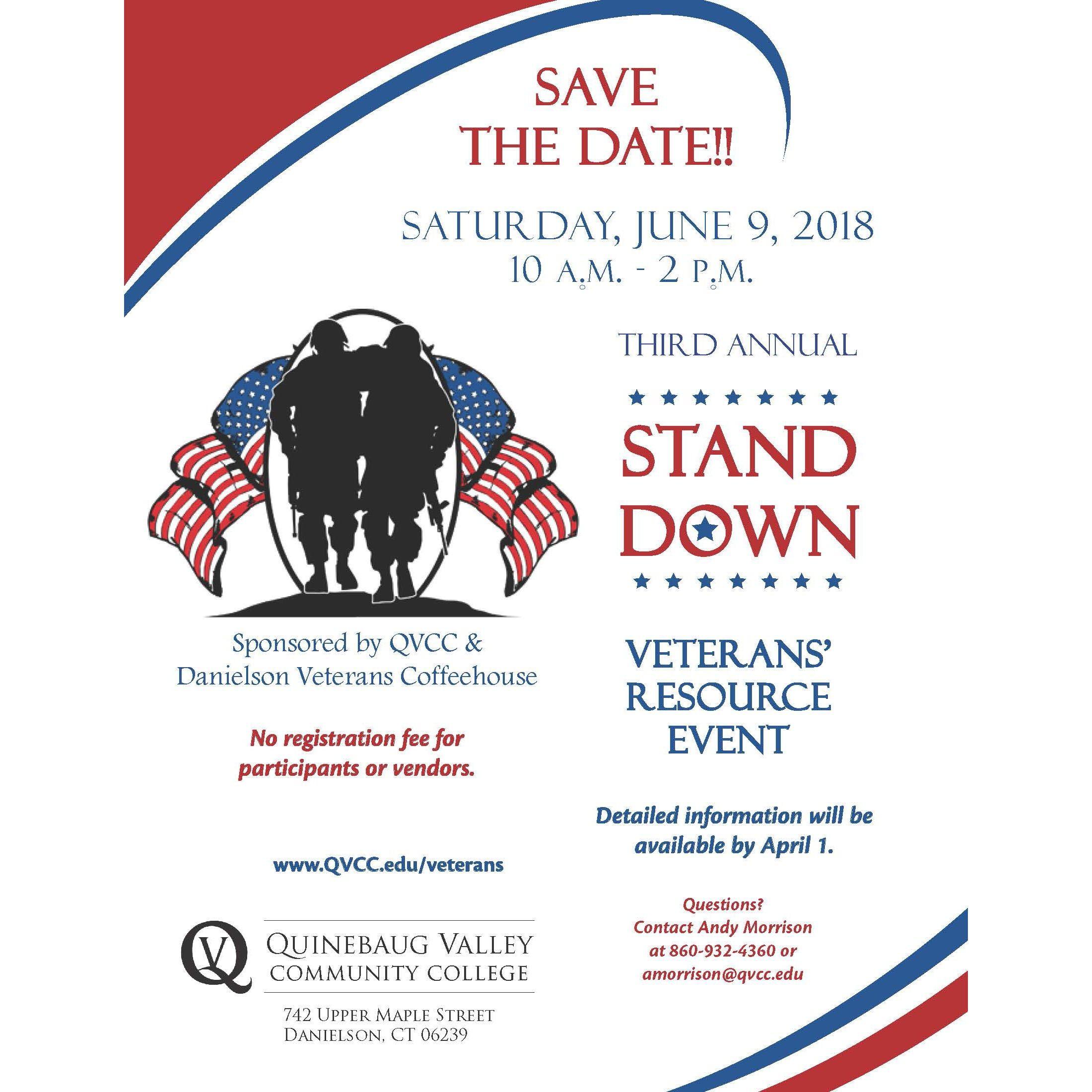 QVCC Logo - Veterans Stand Down - Access Agency