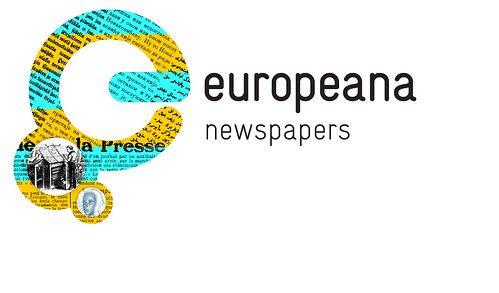Newspapers Logo - Videos, logos, flyers, postcards & stickers – Europeana Newspapers