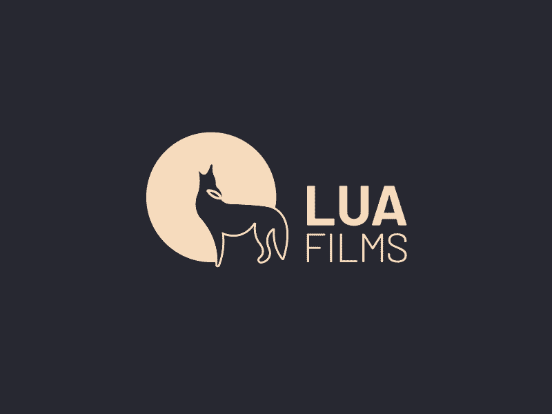 Films Logo - Lua Films Logo by Alejandra Quintero on Dribbble