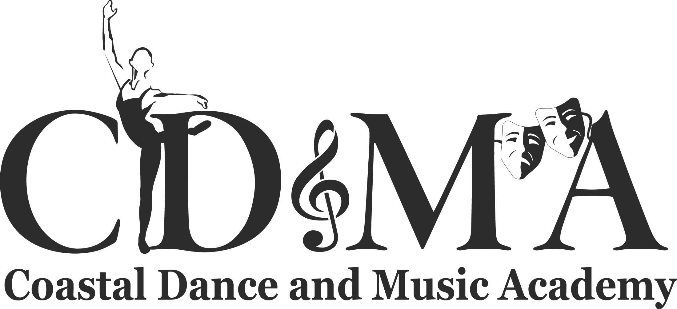 CDMA Logo - Home. Coastal Dance and Music Academy