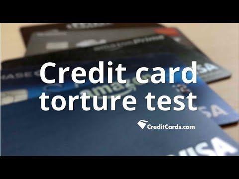 Creditcards.com Logo - Credit card torture test - YouTube