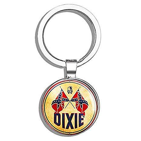 Hj Logo - Amazon.com: HJ Media Vintage Round Dixie Gas Logo (Motor Oil car ...