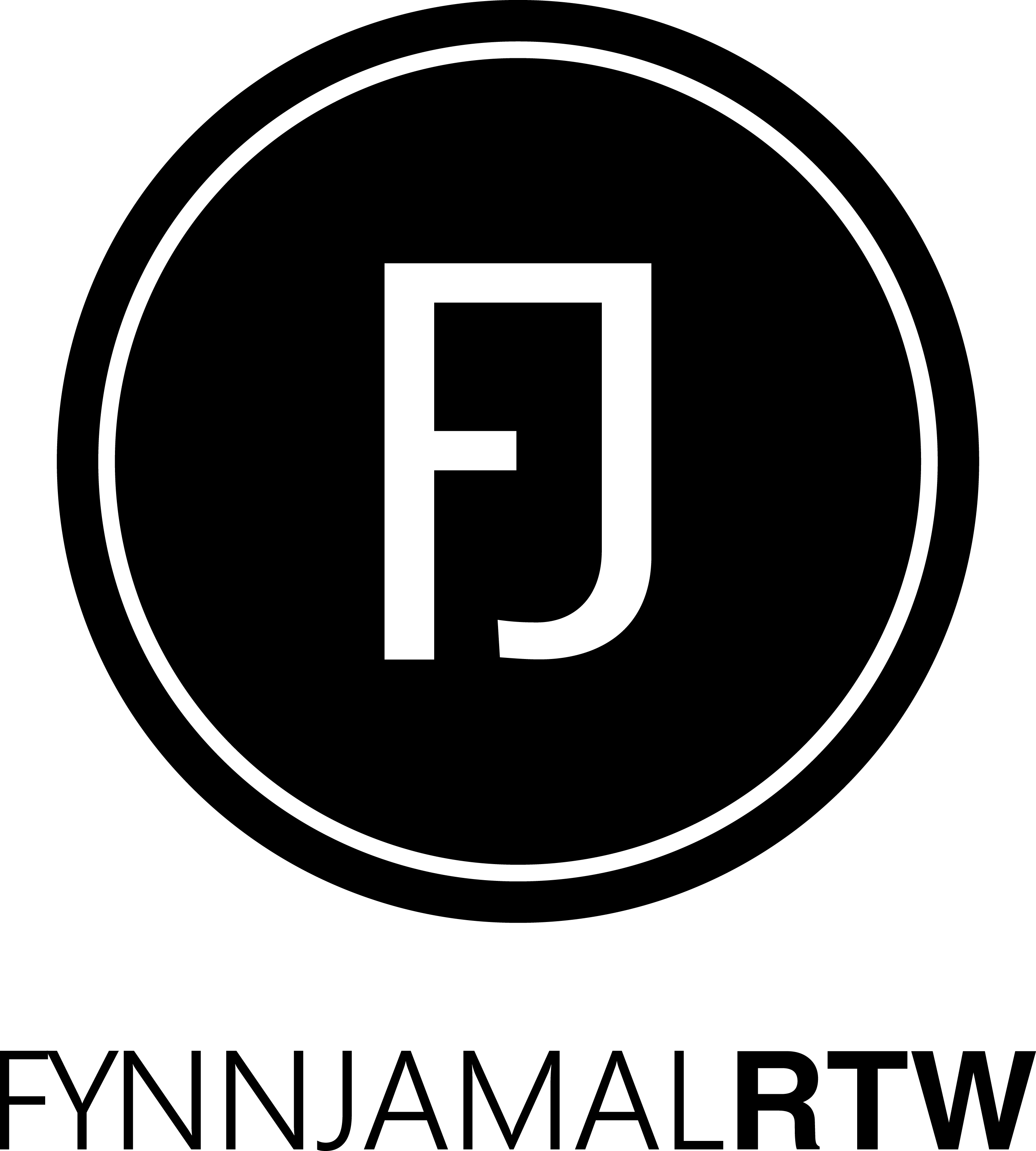 FJ Logo - FJ logo BLACK | FYNNJAMAL
