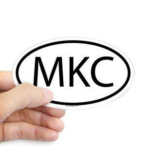 MKC Logo - MKC Oval Sticker