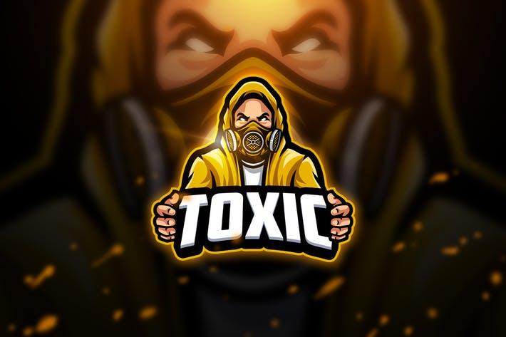 Toxic Logo - Toxic 2 - Mascot & Esport Logo by aqrstudio on Envato Elements