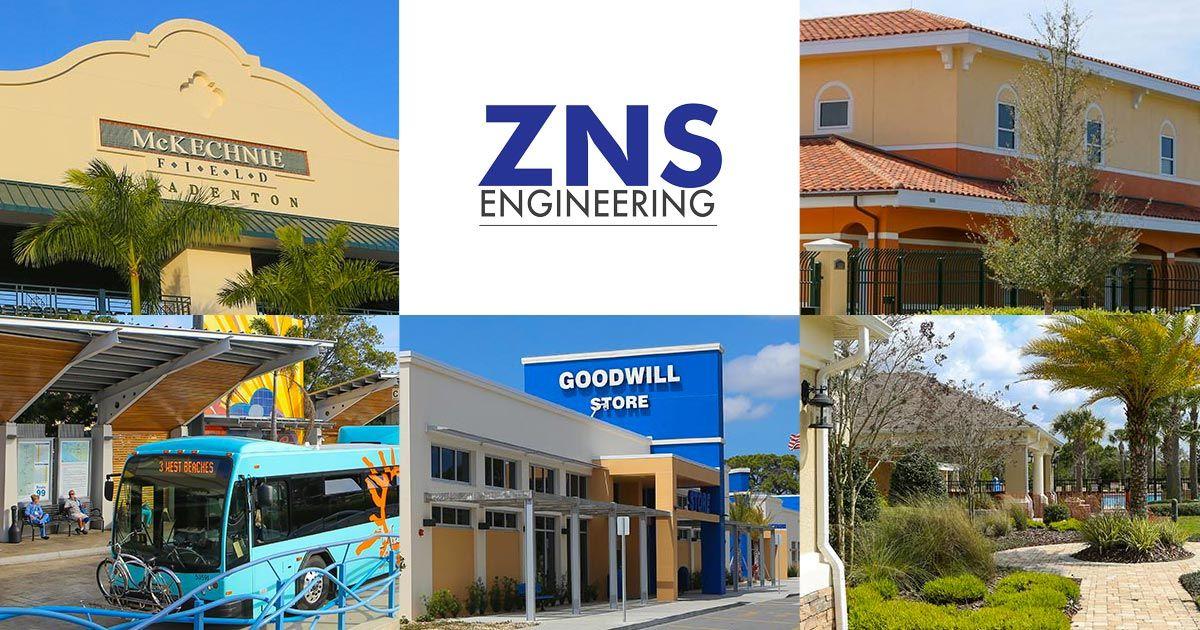 ZNS Logo - ZNS Engineering Bradenton, FL. Manatee County Engineering