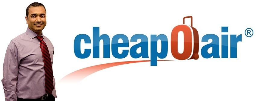 Cheapoair.com Logo - Sam S. Jain: Founder and CEO of CheapOair - News Update