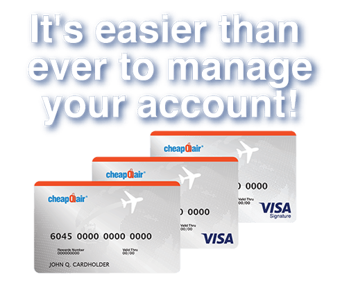 Cheapoair.com Logo - Manage Your CheapOair Credit Card Account