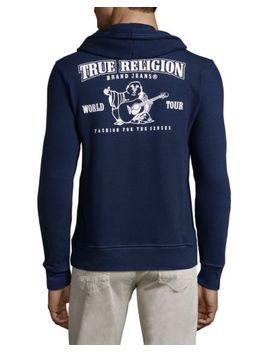 Truereligionbrandjeans Logo - Shoptagr | True Religion Brand Jeans Classic Buddha Logo Zip Up ...
