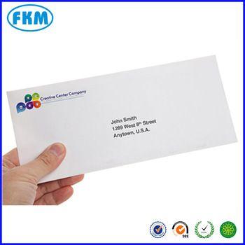 Envlope Logo - White Business Envelope With Address - Buy White Business Envelope Product  on Alibaba.com