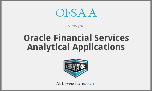 OFSAA Logo - OFSAA Financial Services Analytical Applications