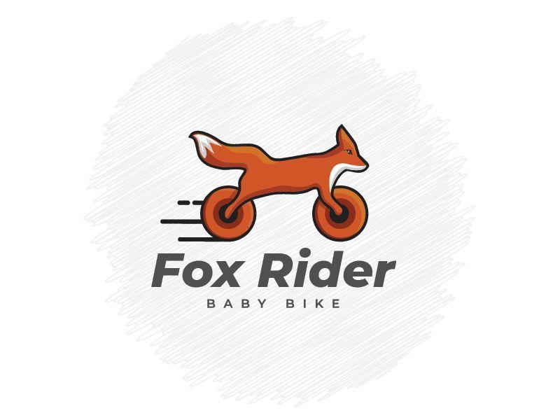 Rider Logo - Fox Rider Logo by Shahnewaj Palash | Dribbble | Dribbble