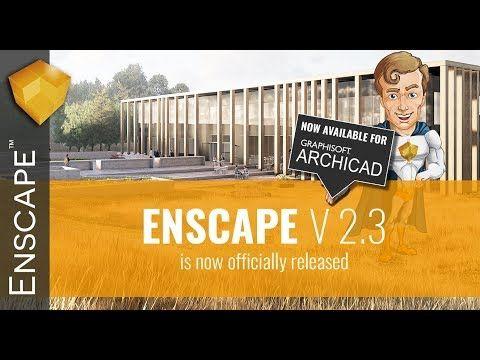 Enscape3d Logo - Enscape 2.3 - Plugin for Revit, SketchUp, Rhino & ArchiCAD - YouTube