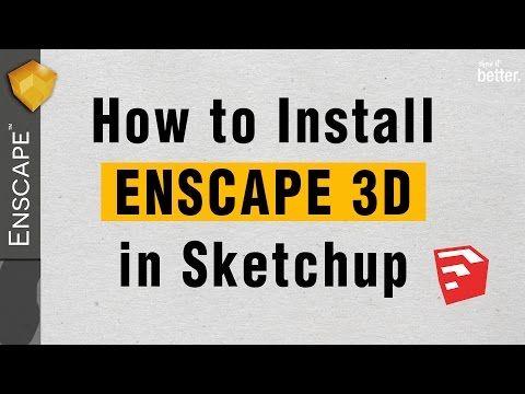 Enscape3d Logo - How to Install Enscape 3d for Sketchup and Fix Common Issues - YouTube