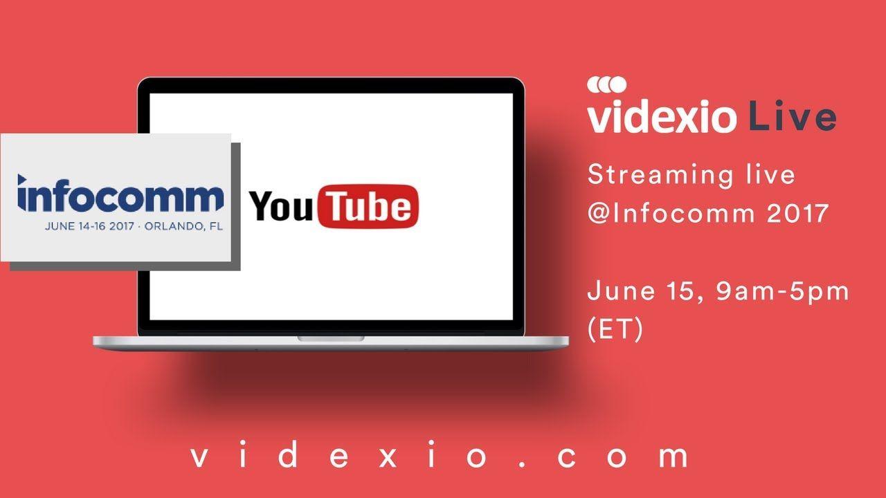 Videxio Logo - Videxio Live from InfoComm 2017