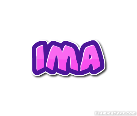 Ima Logo - Ima Logo. Free Name Design Tool from Flaming Text