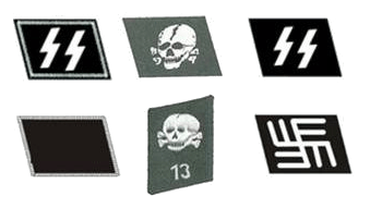 Schutzstaffel Logo - File:Collar insignia of the Schutzstaffel 1.png