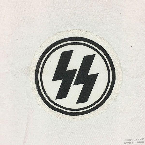 Schutzstaffel Logo - SS Sport Shirt with Sewn Emblem, Schutzstaffel German Army - WWII Soldier