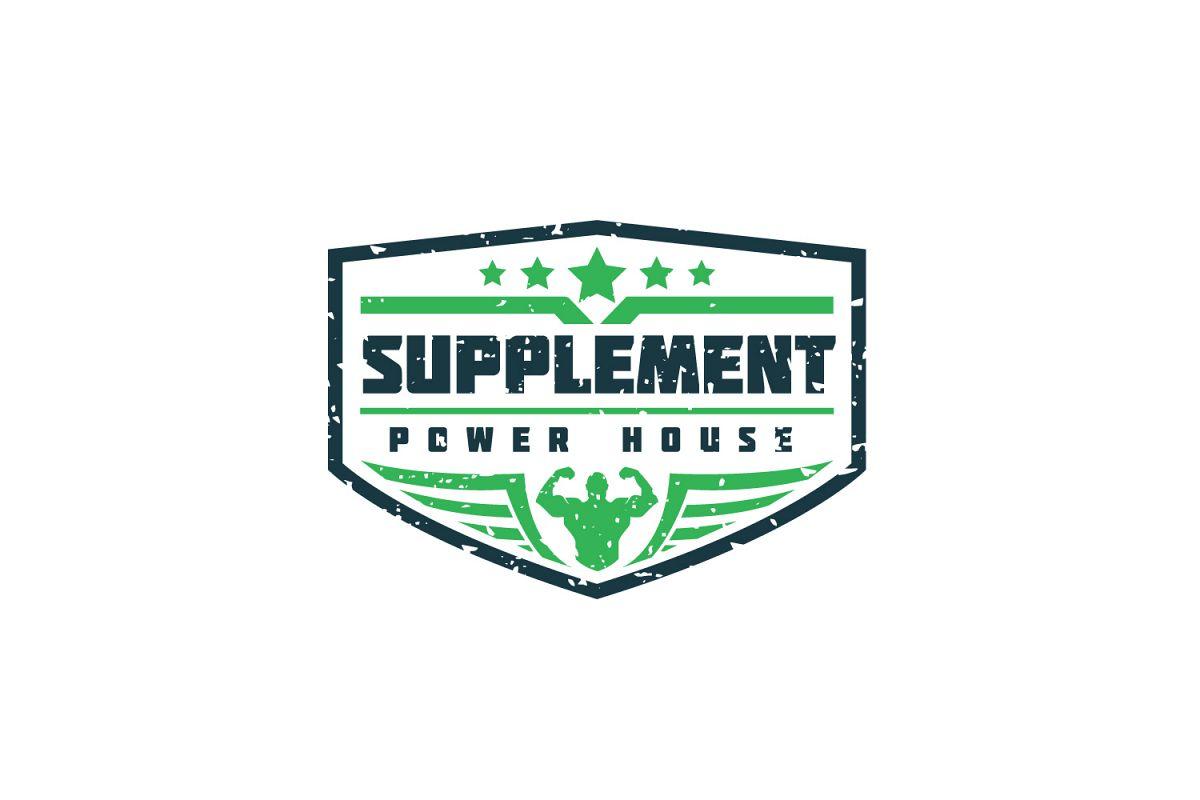 Supplement Logo - Protein Supplement Logo