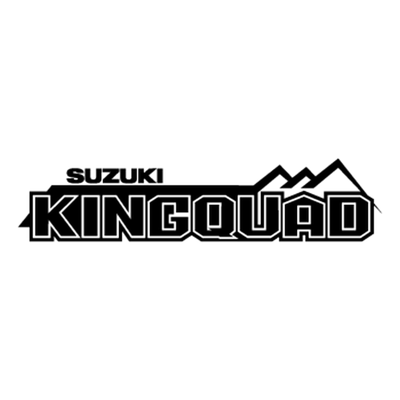 Quad Logo - Suzuki King Quad logo 2013 Decal