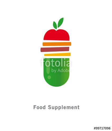 Supplement Logo - Food supplement logo