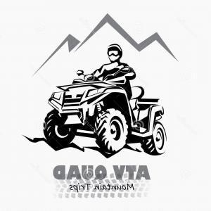Quad Logo - Stock Illustration Atv Quad Bike Stylized Silhouette Vector Symbol ...