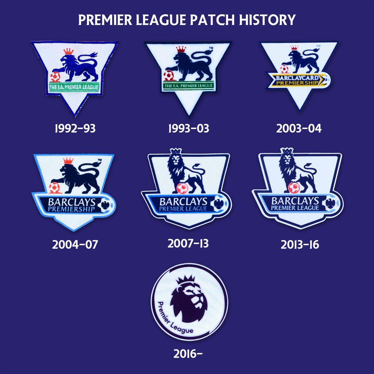 EPL Logo - English Premier League Patch Evolution - Footy Headlines