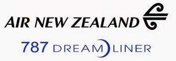 Dreamliner Logo - Perth Airport Spotter's Blog: Air New Zealand B787 9 Dreamliner 1st