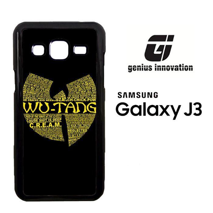 J3 Logo - Wu Tang Quote Logo Samsung Galaxy J3 Case