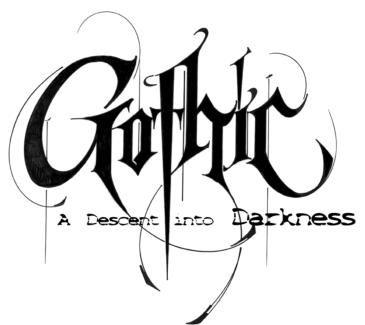 Gothic Logo - Black Butterfly Design Lab: Gothic Logo