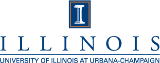 Urbana Logo - Urbana-Champaign Logo, Bold Palette. Vertical, Illinois