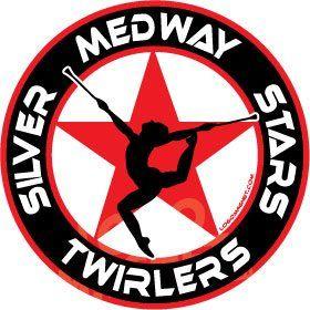 Majorette Logo - MEDWAY-TWIRLERS-MAJORETTE - Logo Magnet