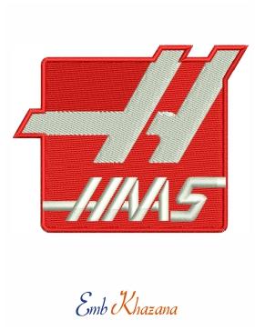 Haas Logo - Haas logo Embroidery Design