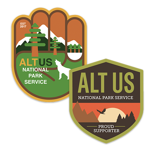 NPS Logo - New Official AltNPS Bumper Sticker Pack (Die cut)