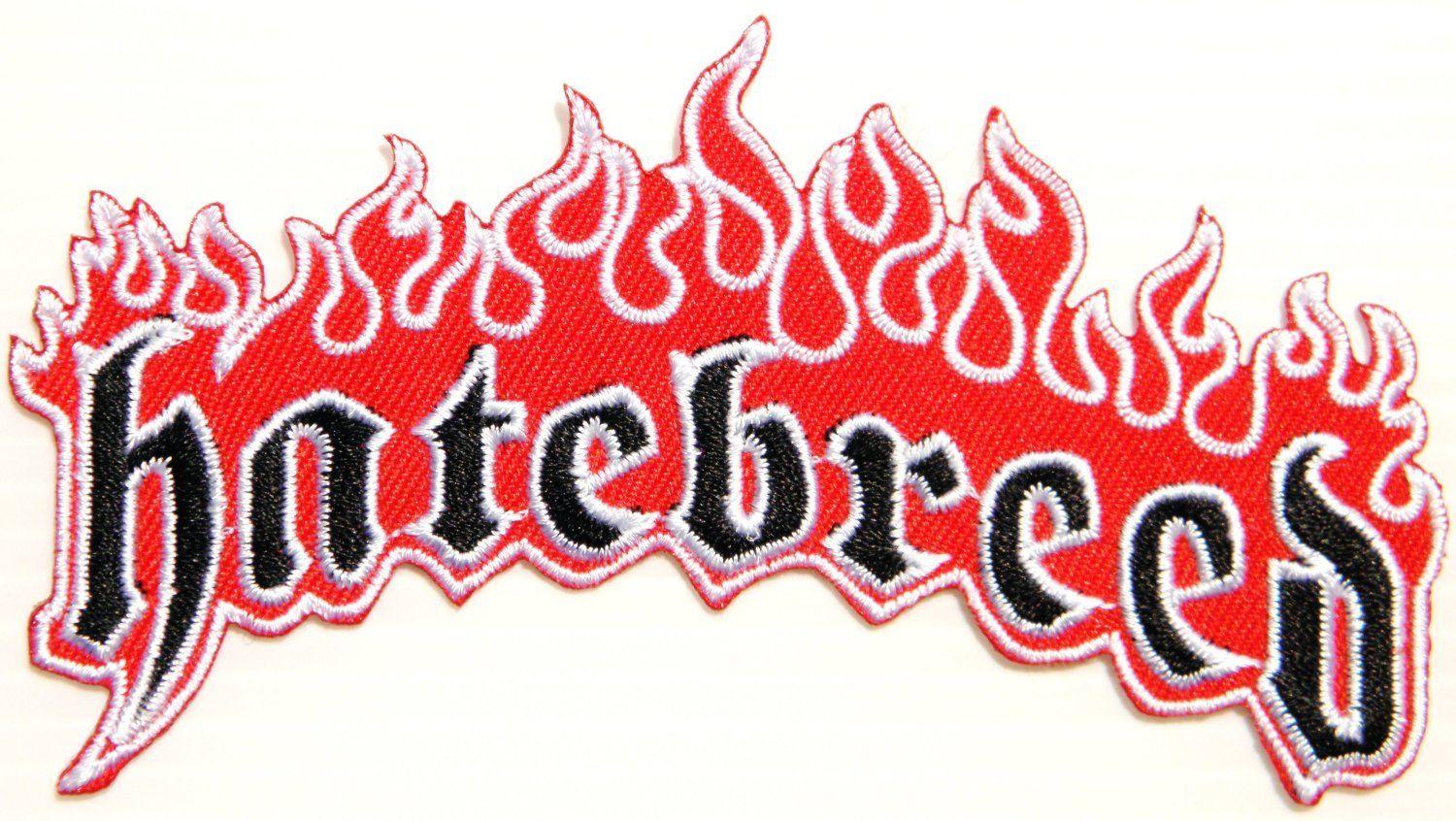 Hatebreed Logo - Hatebreed Logo Arm Patch Sew Iron on Embroidered Appliques: Amazon ...