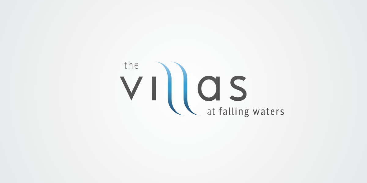 Waters Logo - The Villas at Falling Waters | Logo - Simple Strat