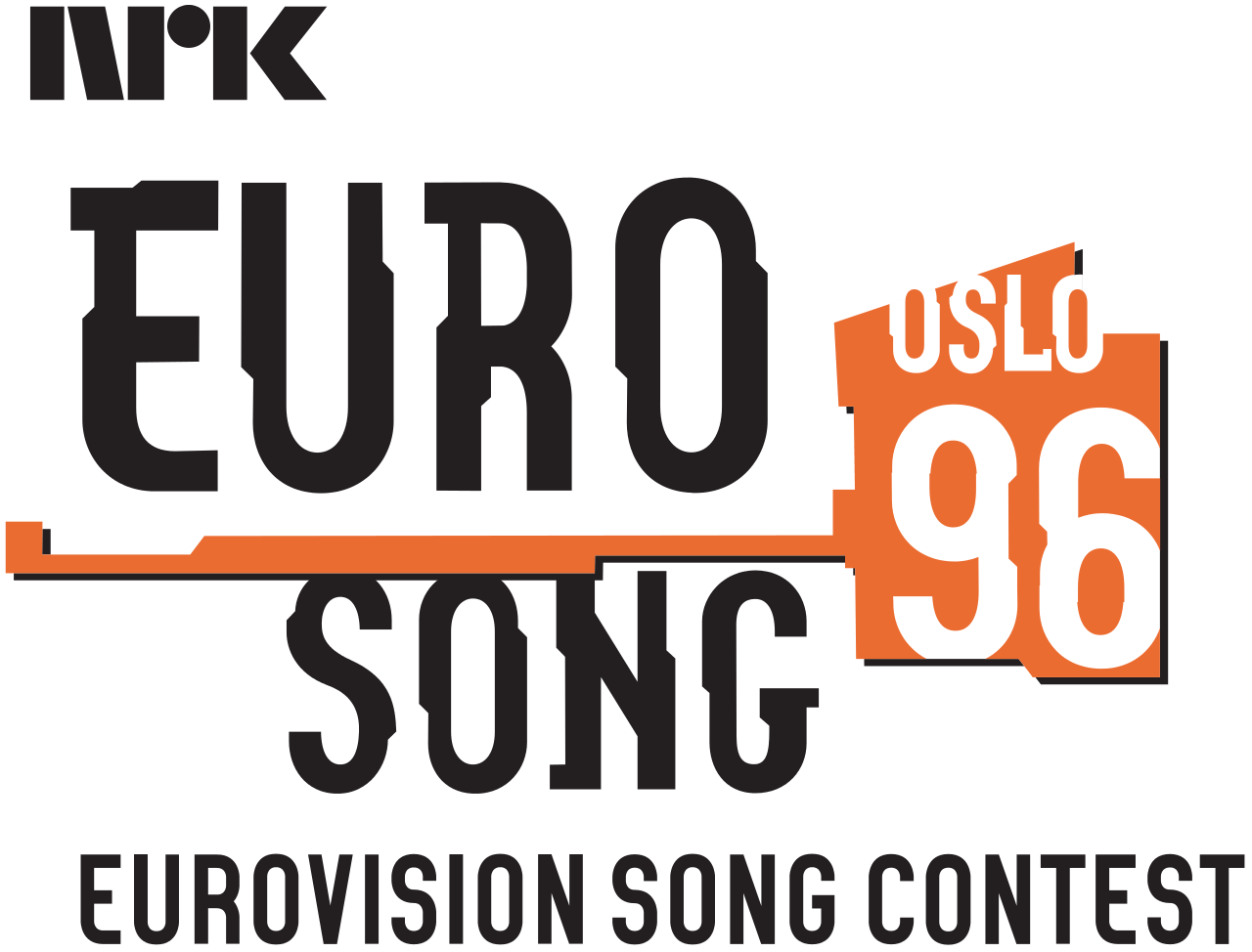 1996 Logo - ESC 1996 logo.svg