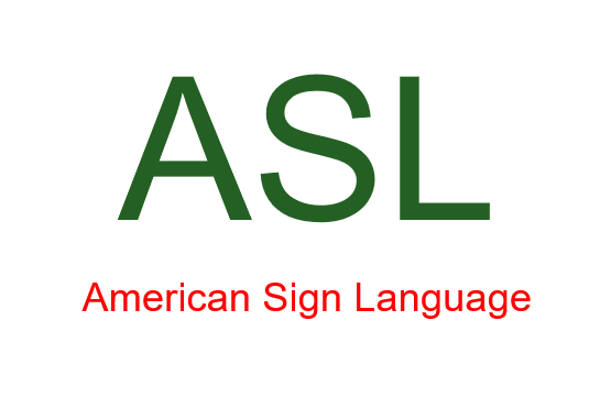 ASL Logo - ABC Languages SF. San Francisco Language School Group Classes