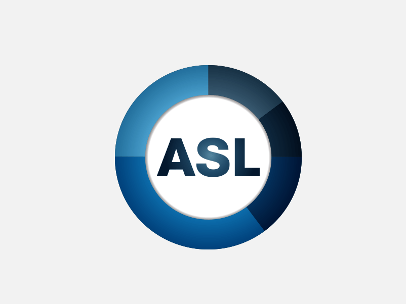ASL Logo - ASL Logo design by Spinach Branding agency based in London