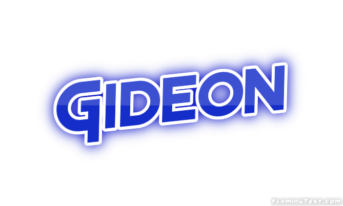 Gideon Logo - United States of America Logo. Free Logo Design Tool from Flaming Text