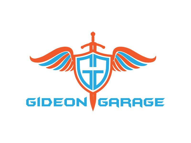 Gideon Logo - Masculine, Modern, Fitness Logo Design For Gideon Garage And Or