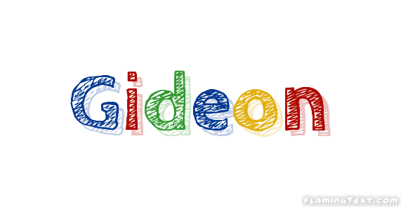 Gideon Logo - Gideon Logo. Free Name Design Tool from Flaming Text