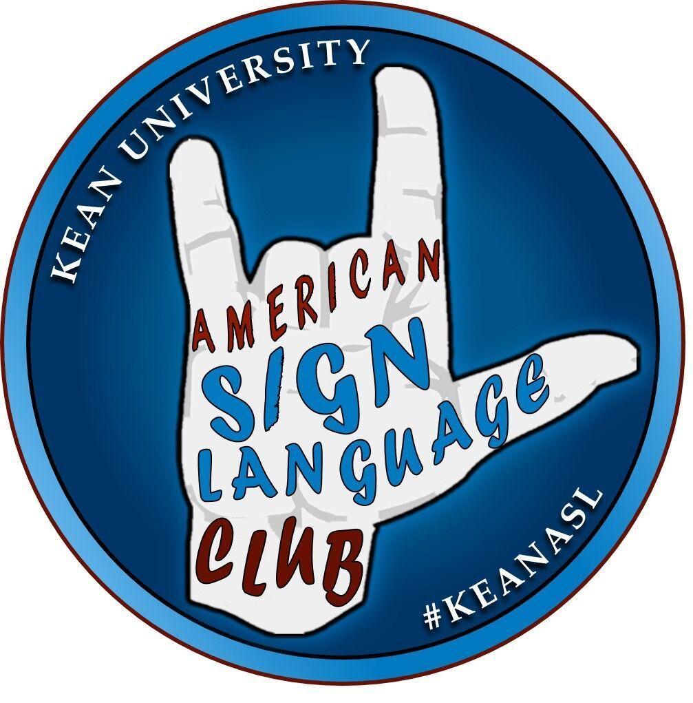 ASL Logo - Kean's ASL club bridges deaf and hearing communities